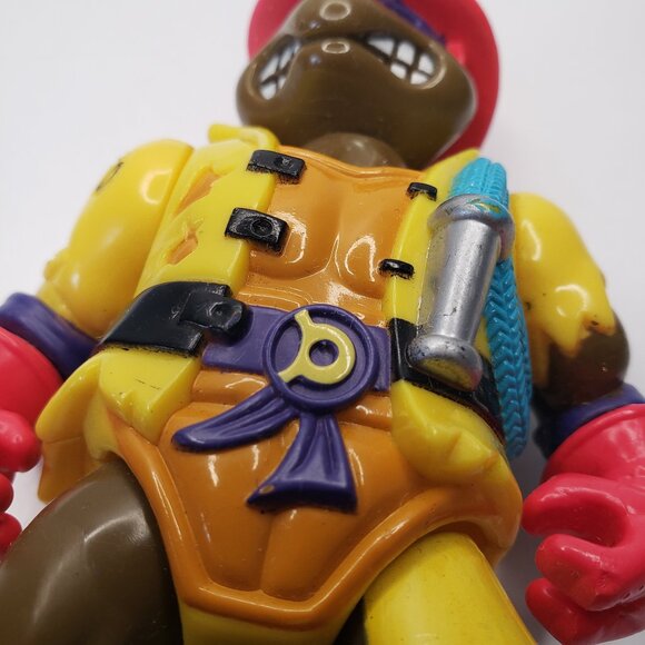Firefighter Donatello Teenage Mutant Ninja Turtles TMNT Playmates Vintage 1991 - Picture 8 of 10
